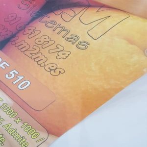 Lona Fundida 510 gr
