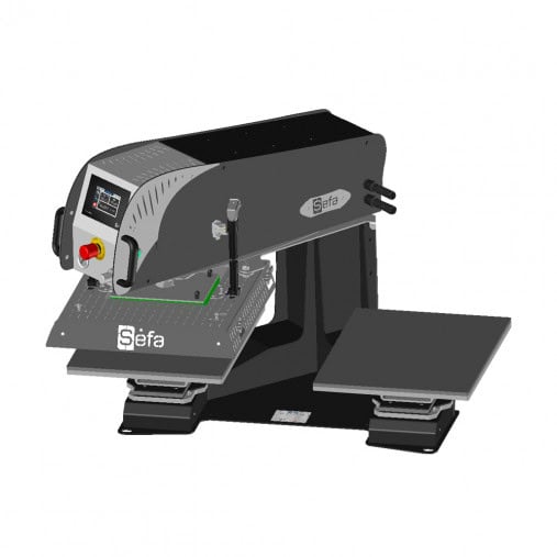 Plancha Transfer Térmica SEFA Neumática E-Duplex Lite
