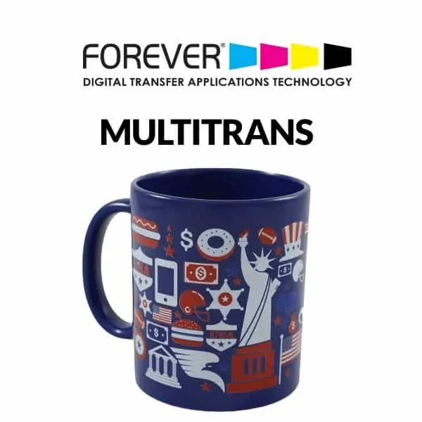 Papel transfer Forever Multitrans para superficies rígidas