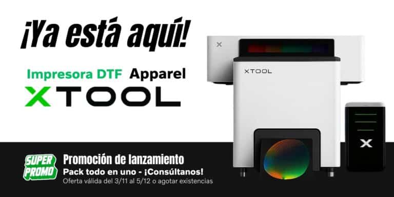 Descubre la nueva impresora xTool DTF Apparel en M2M Sistemas