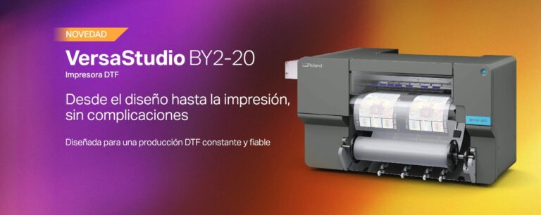 Nueva impresora DTF Roland VersaStudio BY2-20