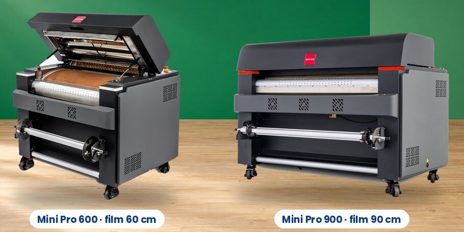 Hornos DTF Adkins Inline Mini Pro 600 y Mini Pro 900